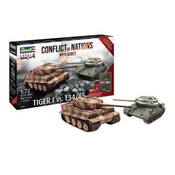   Revell Gift Set Conflict of Nations Series 1:72 (05655) makett tank