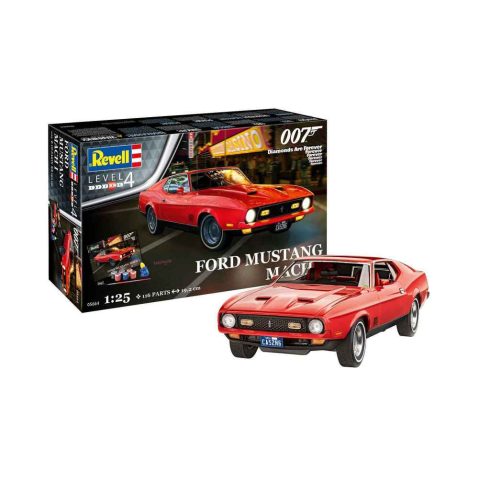 Revell Gift Set - Ford Mustang Mach 1 - James Bond 007 Diamonds Are Forever 1:25 (05664)