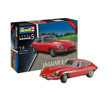 Revell Jaguar E-Type makett autó 1:8 (07717)