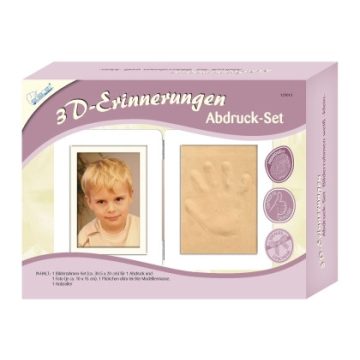 Mammut 3D-s emléknyomat - Gyermek képkeret (129013)