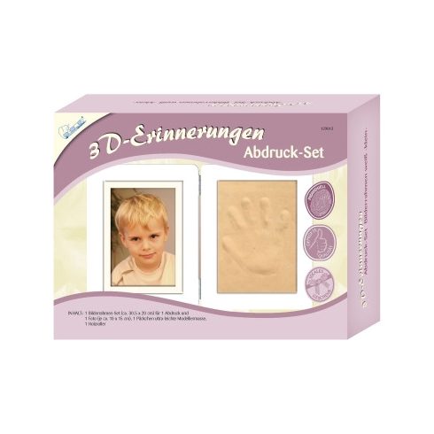 Mammut 3D-s emléknyomat - Gyermek képkeret (129013)