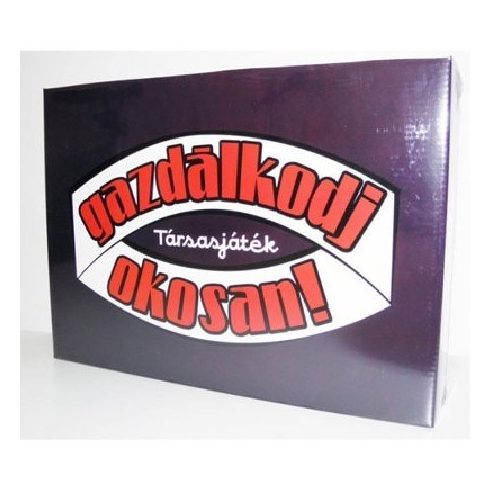 Gazdálkodj okosan társasjáték Euro-s (15434)