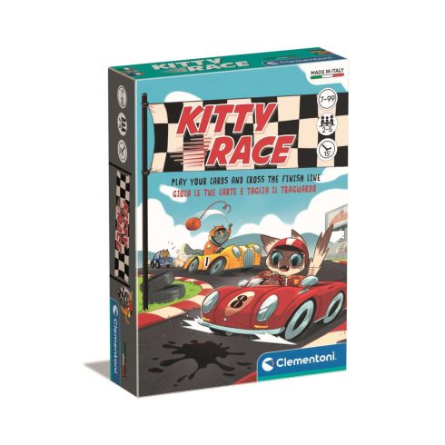 Clementoni - Kitty Race társasjáték (16566TE)