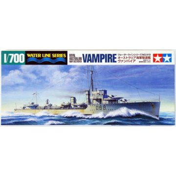   Tamiya Australian Navy Destroyer VAMPIRE  1:700 makett hajó (300031910)