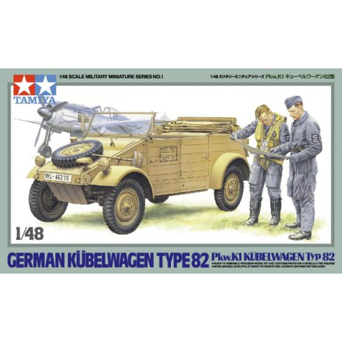 Tamiya Kuebelwagen Type 82  1:48 makett harcjármű (300032501)
