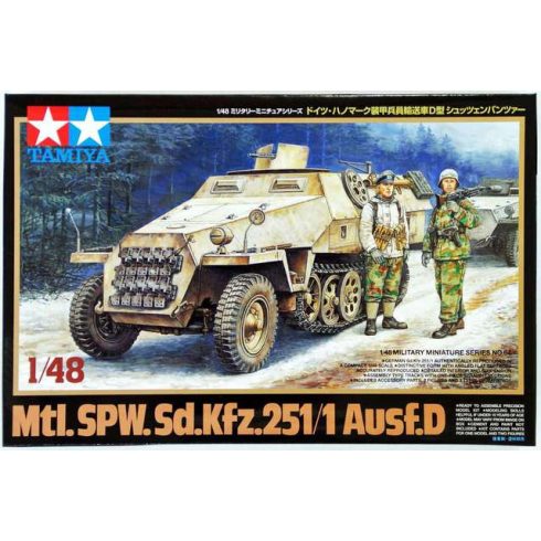 Tamiya Mtl.SPW.Sd.kfz 25 1:48 makett harcjármű (300032564)