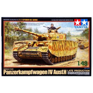   Tamiya Panzerkampfwagen IV Ausf.H Late Prod.  1:48 makett harcjármű (300032584)