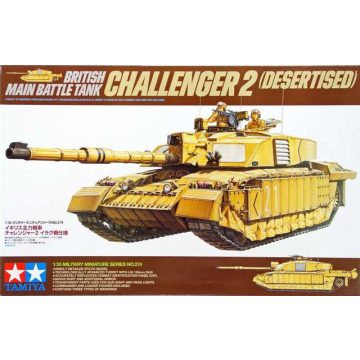   Tamiya British Battle Tank Challenger 2  1:35 makett harcjármű (300035274)