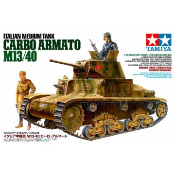   Tamiya Italian Medium Tank Carro Armato M13/40  1:35 makett harcjármű (300035296)