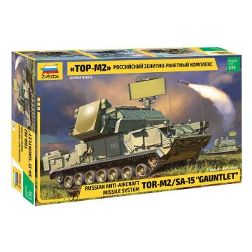   Zvezda Russ.TOR M2 Missile System 1:35 makett harcjármű (3633)