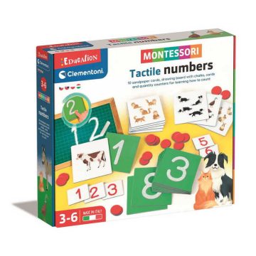 Clementoni- Montessori - Tapintható számok (50223)