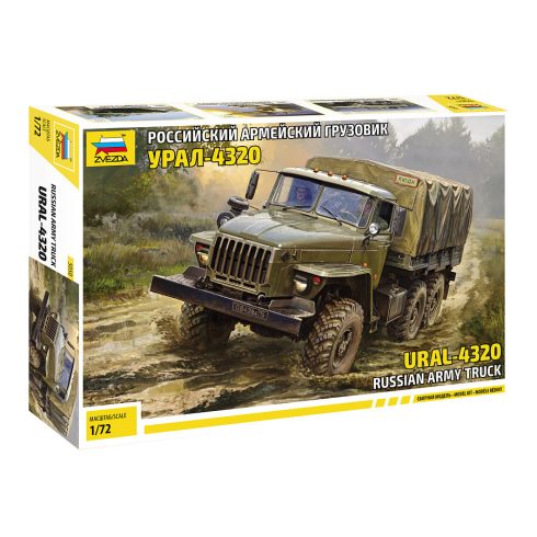 Zvezda URAL-4320 Truck 1:72 makett harcjármű (5050)
