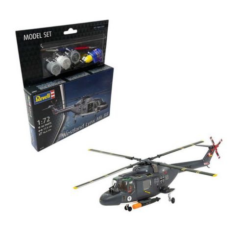 Revell Westland Lynx Mk.88 1:72 (63805) makett szett kiegészítőkkel
