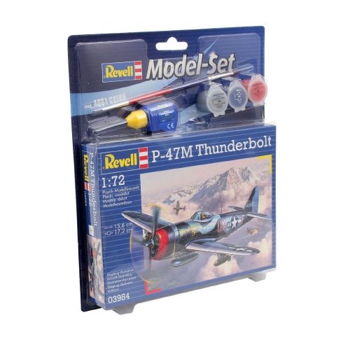 Revell P-47 M Thunderbolt 1:72 makett készlet kiegészítőkkel (63984)