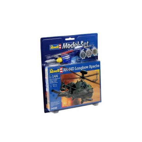 Revell AH-64D Longbow Apache 1:144 makett készlet kiegészítőkkel (64046)