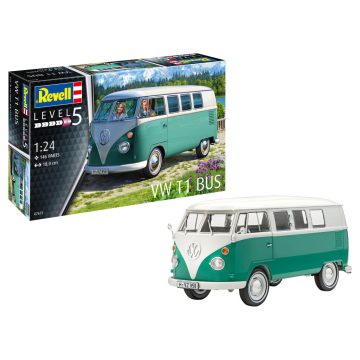   Revell VW T1 Bus 1:24 makett készlet kiegészítőkkel (67675)