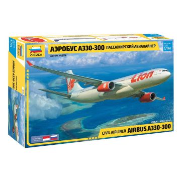 Zvezda Airbus A330-300 1:144 makett repülő (7044)