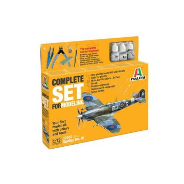   Italeri Spitfire Mk. IX 1:72 makett szett kiegészítőkkel (72007)