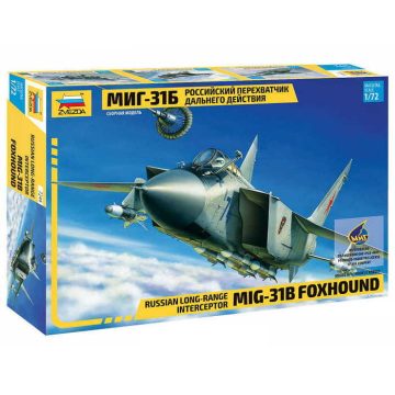 Zvezda MIG-31B 1:72 (7244) makett repülő