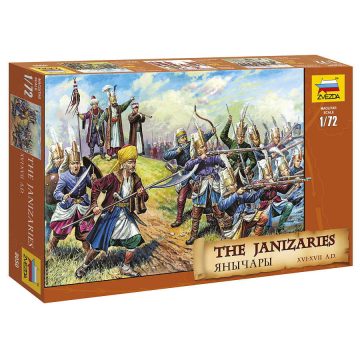Zvezda Janicsárok XVI-XVIII. 1:72 makett figura (8050)