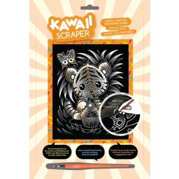 Mamut Tigris, Kawaii Arany képkarcoló (8261621)