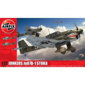 Airfix Junkers Ju87 B-1 Stuka 1:72 makett repülő (A03087A)