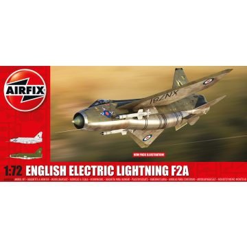   Airfix English Electric Lightning F2A 1:72 makett repülő (A04054A)