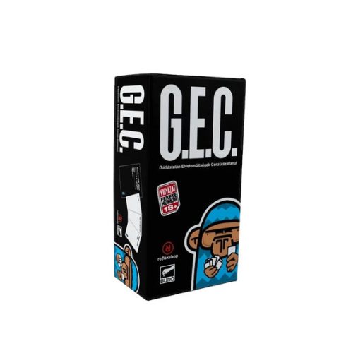 G.E.C. - Gátlástalan Elvetemültségek Cenzúrázatlanul társasjáték (BUHDPRS)