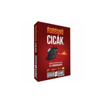 Robbanó cicák Mini kártyajáték (EXP10010)