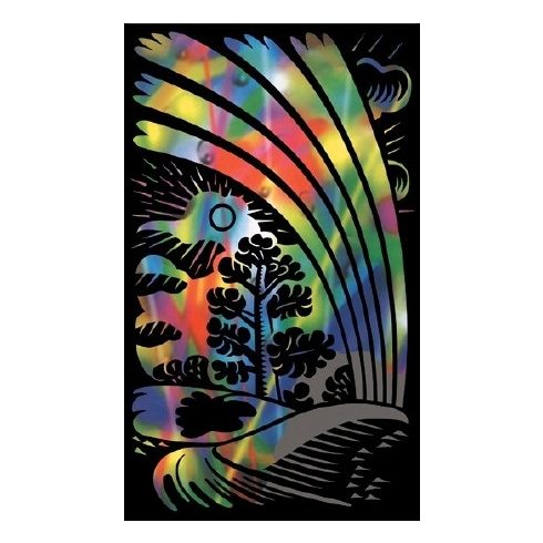 Reeves Szines képkarcoló (mini), Szivárvány