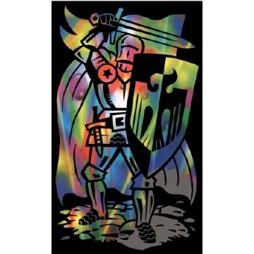 Reeves Szines képkarcoló (mini), Lovag