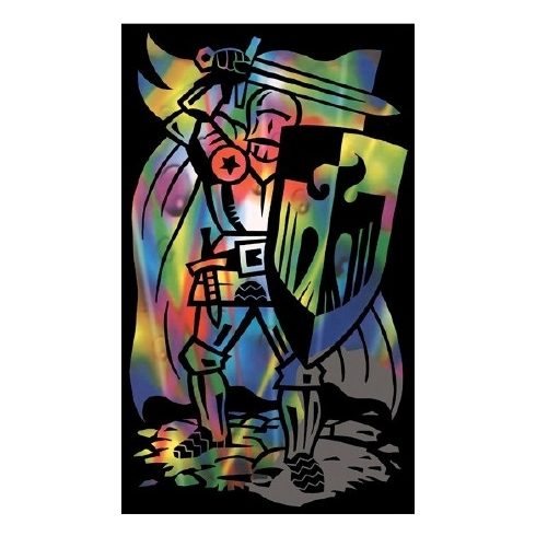 Reeves Szines képkarcoló (mini), Lovag