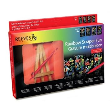 Reeves Mini színes képkarcolók ajándék szett