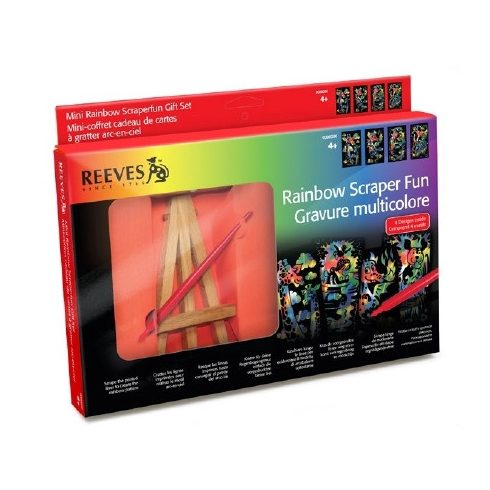 Reeves Mini színes képkarcolók ajándék szett